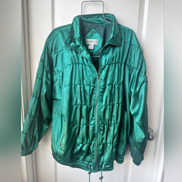 Vintage Westbound Women's Emerald Puffer Jacket - Picture 1 of 4
